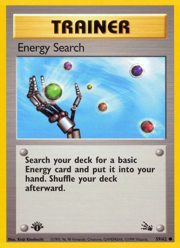 Energy Search #59 – Fossil card