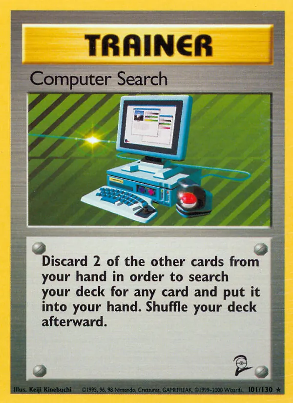 Computer Search #101 – Base Set 2 card