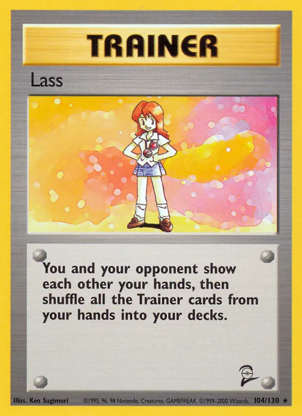 Lass #104 – Base Set 2 card