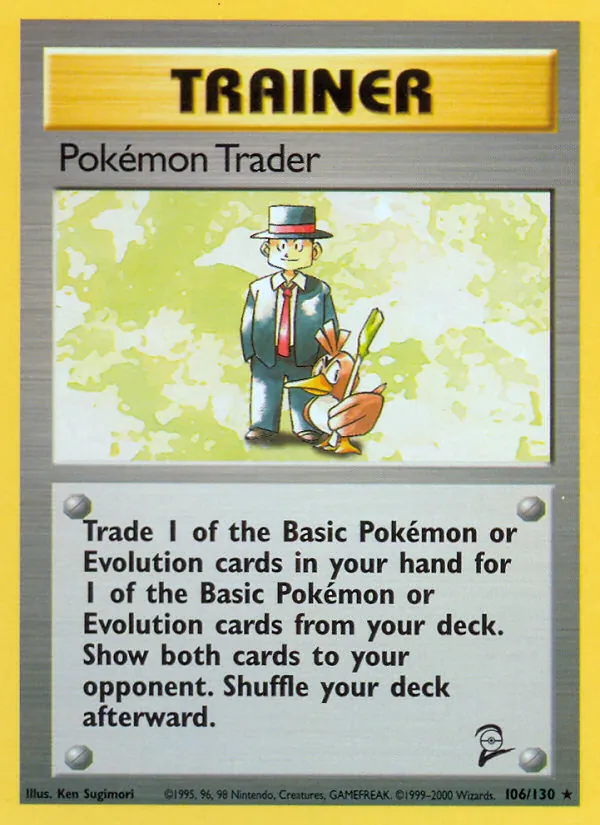 Pokémon Trader #106 – Base Set 2 card