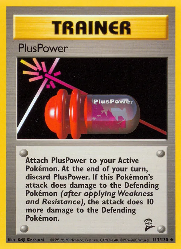 PlusPower #113 – Base Set 2 card