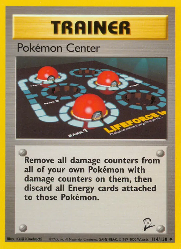 Pokémon Center #114 – Base Set 2 card