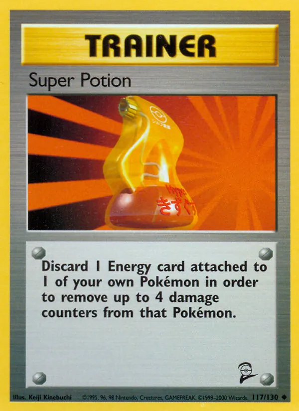 Super Potion #117 – Base Set 2 card