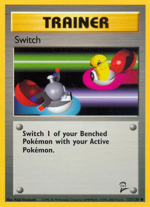 Switch #123 – Base Set 2 card