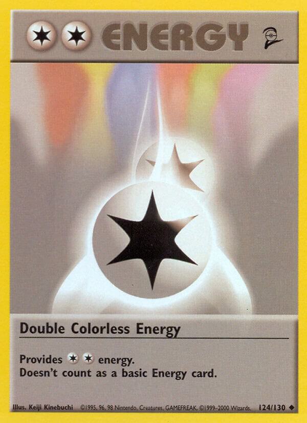 Double Colorless Energy #124 – Base Set 2 card