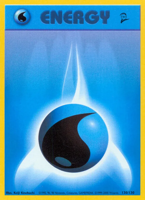 Water Energy #130 – Base Set 2 card