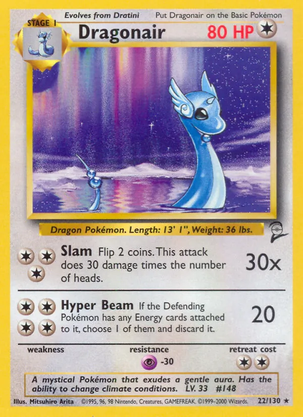 Dragonair #22 – Base Set 2 card