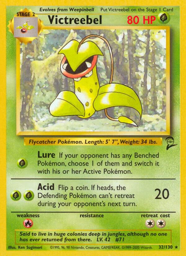 Victreebel #32 – Base Set 2 card