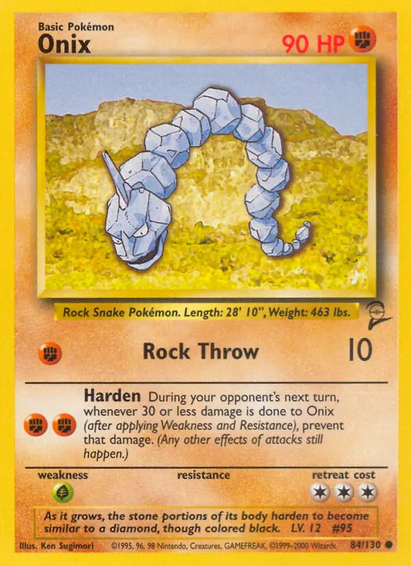 Onix #84 – Base Set 2 card