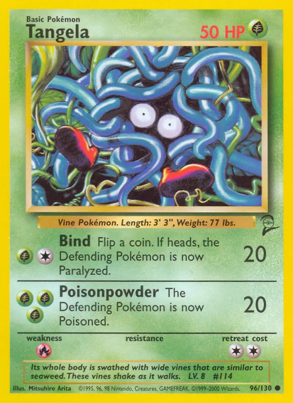 Tangela #96 – Base Set 2 card