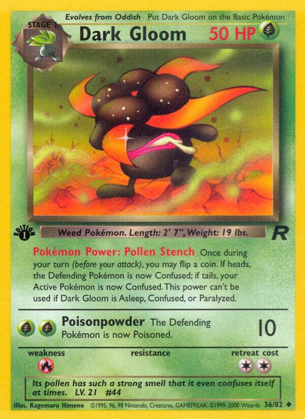 Dark Gloom #36 – Team Rocket card