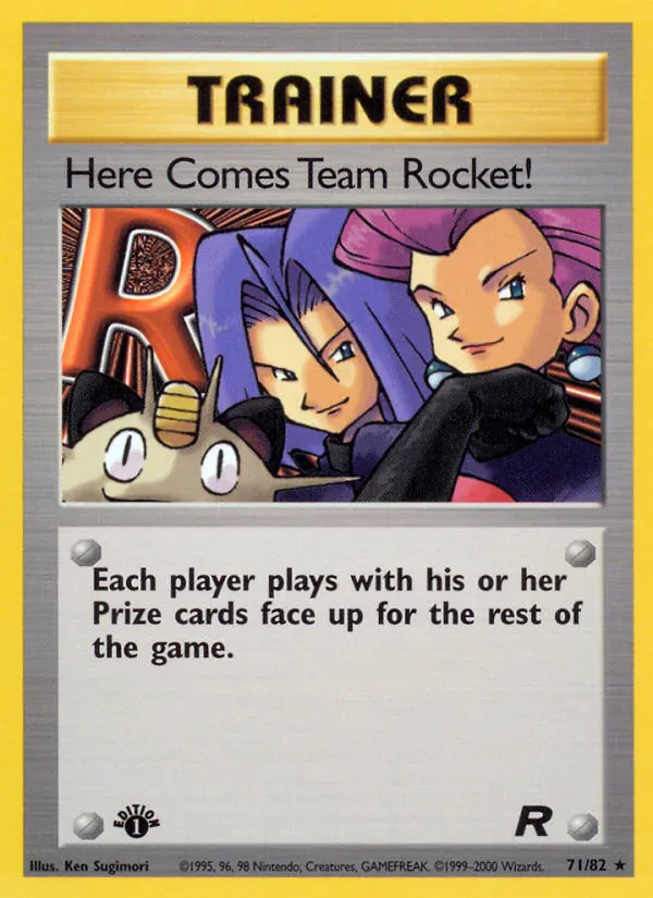 Here Comes Team Rocket! #71 – Team Rocket card