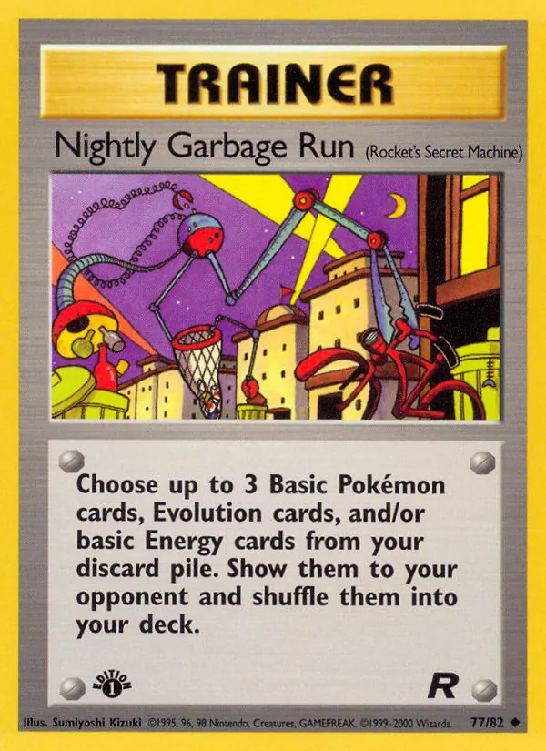 Nightly Garbage Run #77 – Team Rocket card