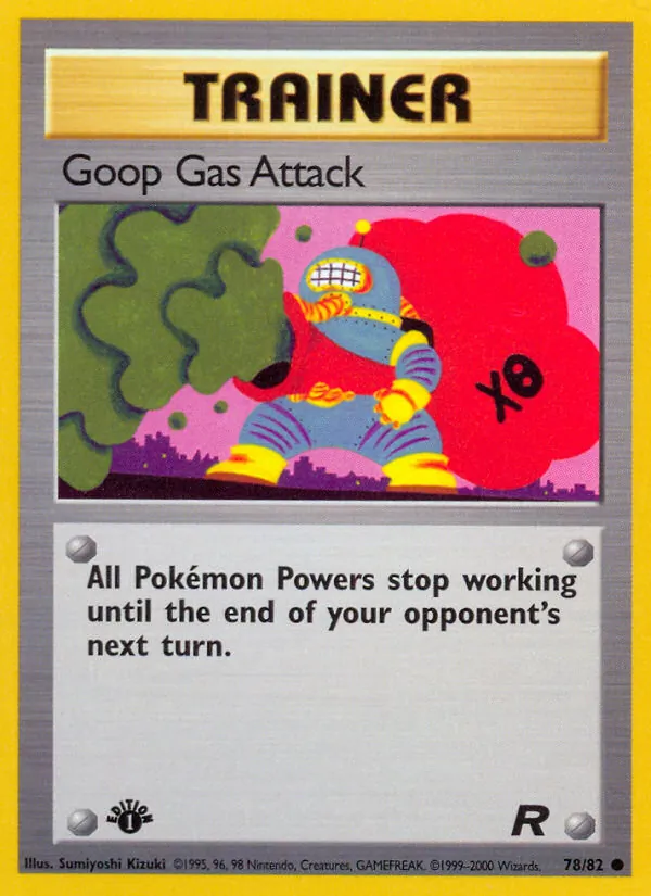 Goop Gas Attack #78 – Team Rocket card
