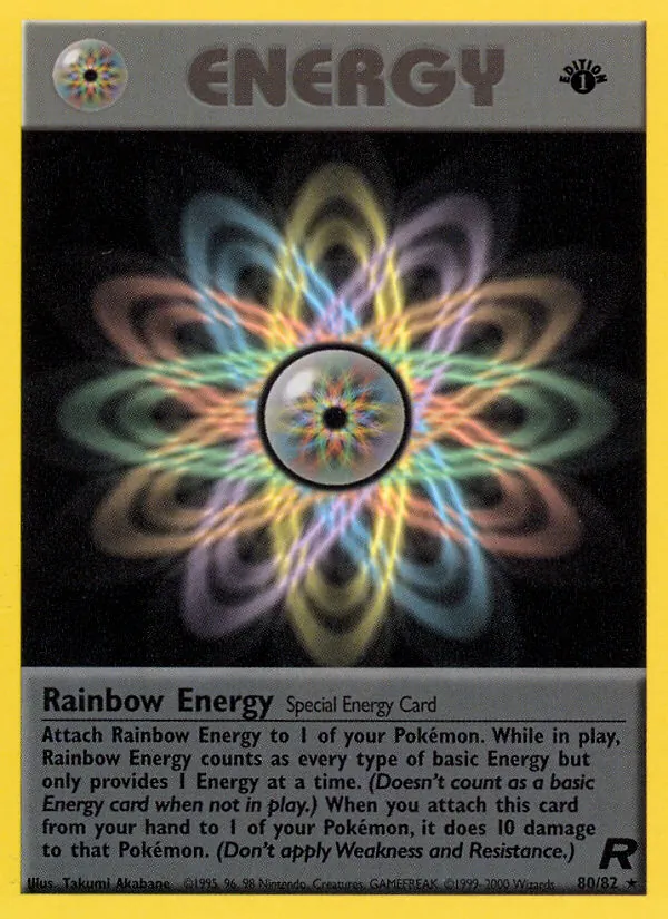 Rainbow Energy #80 – Team Rocket card