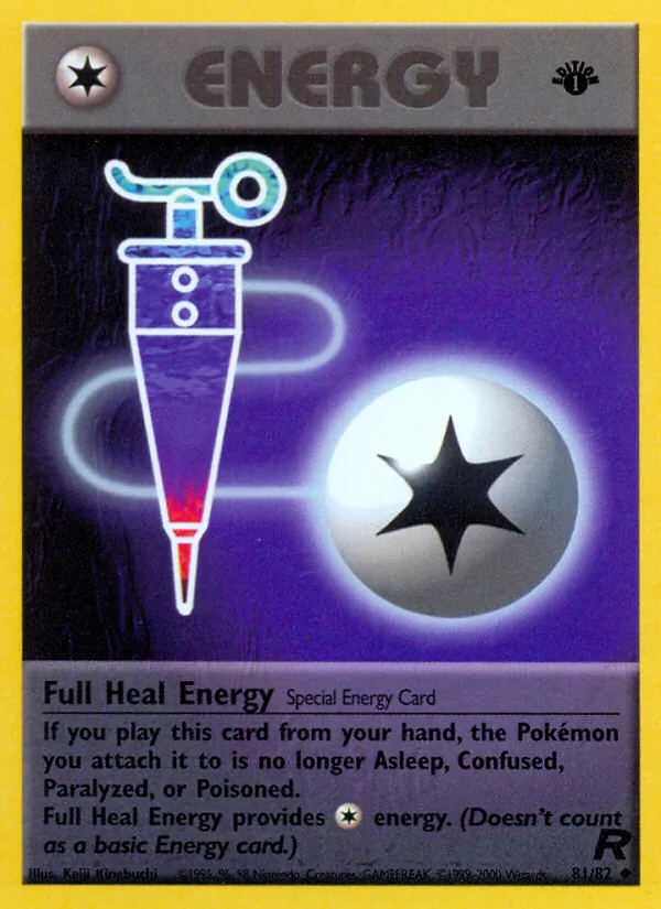 Full Heal Energy #81 – Team Rocket card