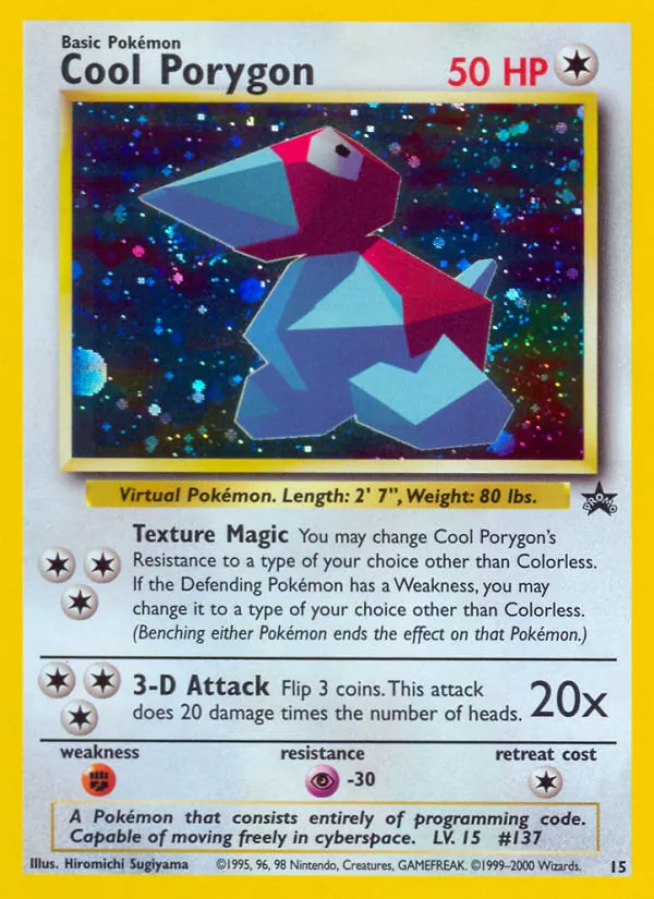 Cool Porygon #15 – Wizards Black Star Promos card