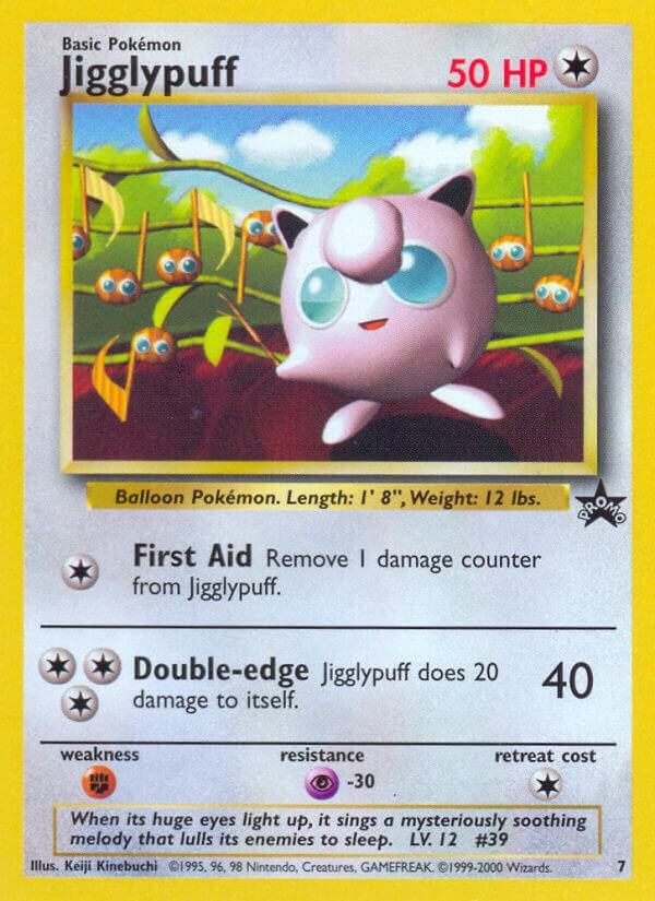 Jigglypuff #7 – Wizards Black Star Promos card