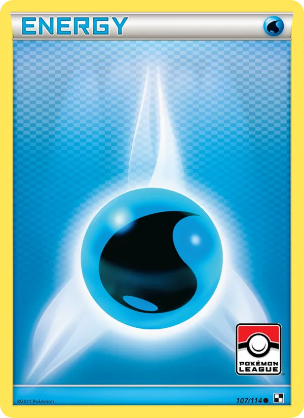 Water Energy #107 – Black & White card