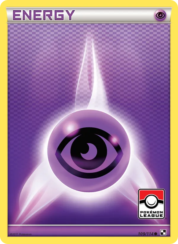 Psychic Energy #109 – Black & White card