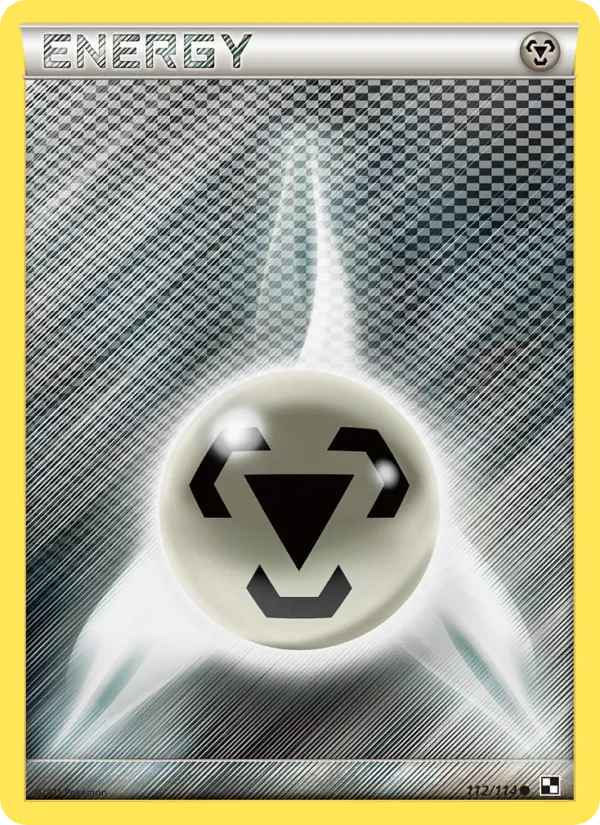 Metal Energy #112 – Black & White card