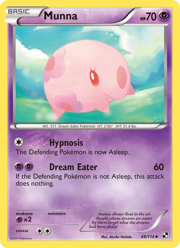 Munna #48 – Black & White card