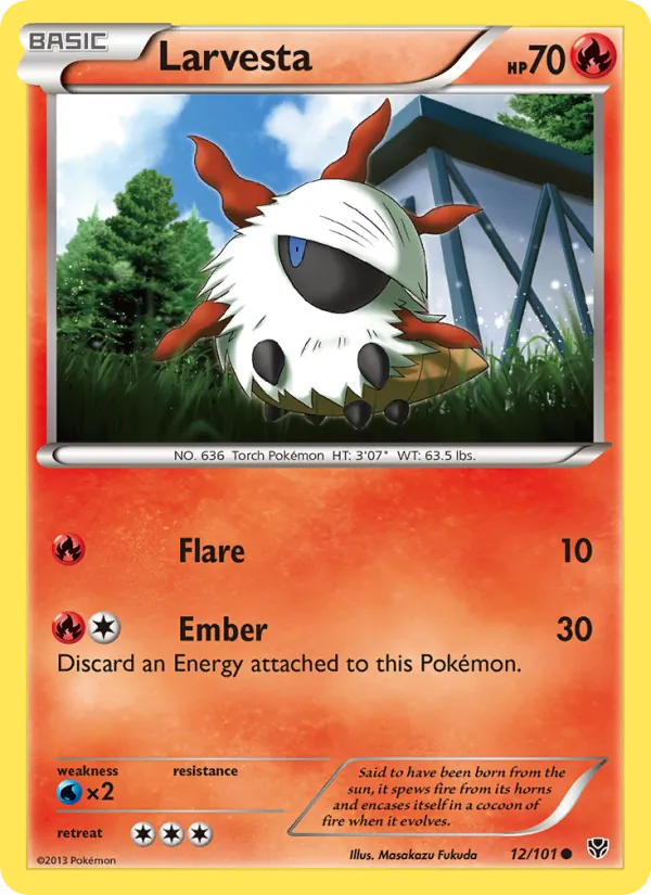 Larvesta #12 – Plasma Blast card