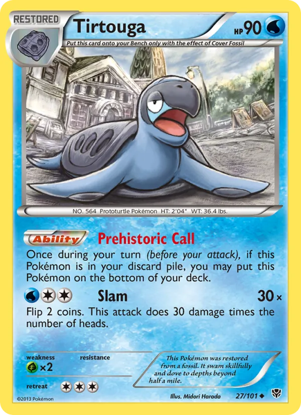 Tirtouga #27 – Plasma Blast card