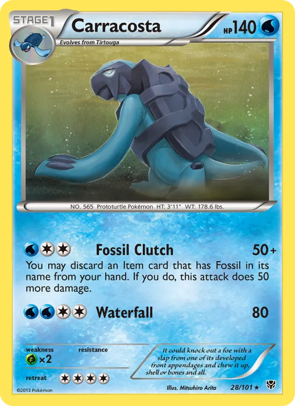 Carracosta #28 – Plasma Blast card