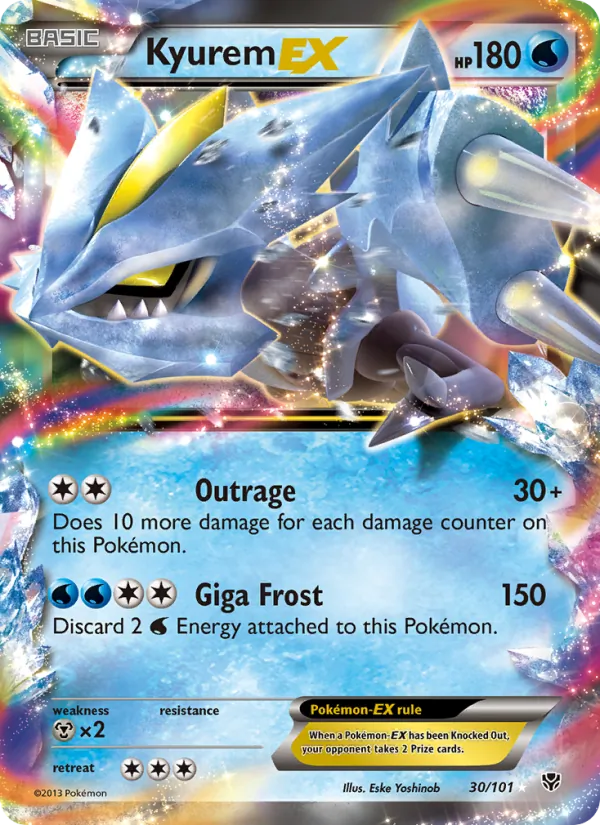 Kyurem-EX #30 – Plasma Blast card
