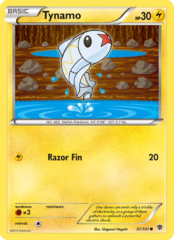 Tynamo #31 – Plasma Blast card