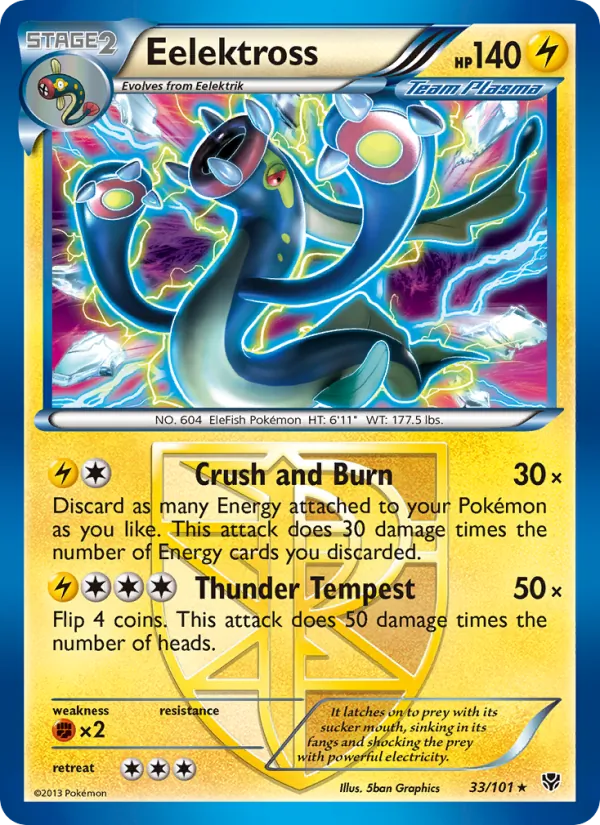 Eelektross #33 – Plasma Blast card
