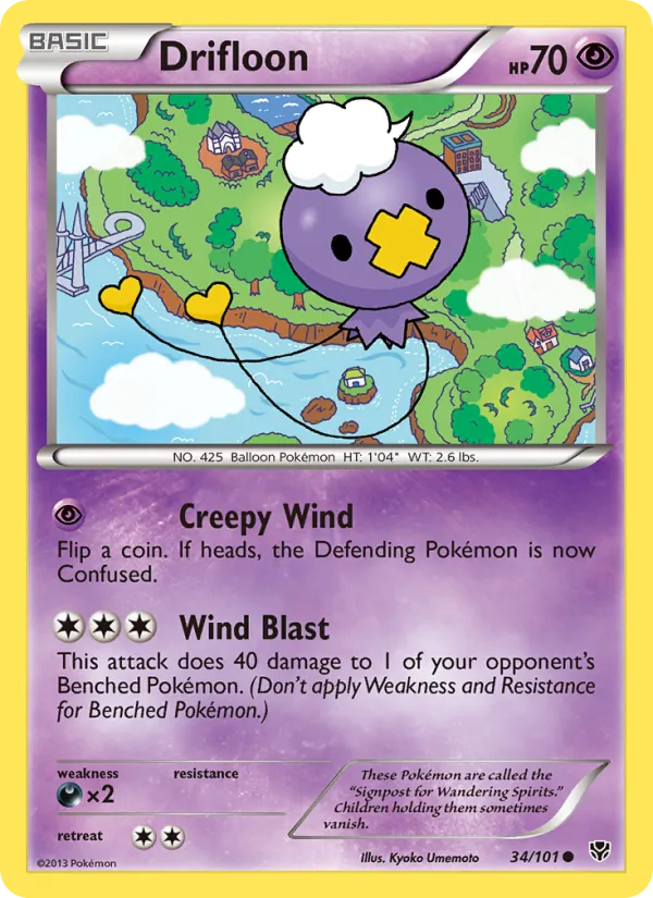 Drifloon #34 – Plasma Blast card