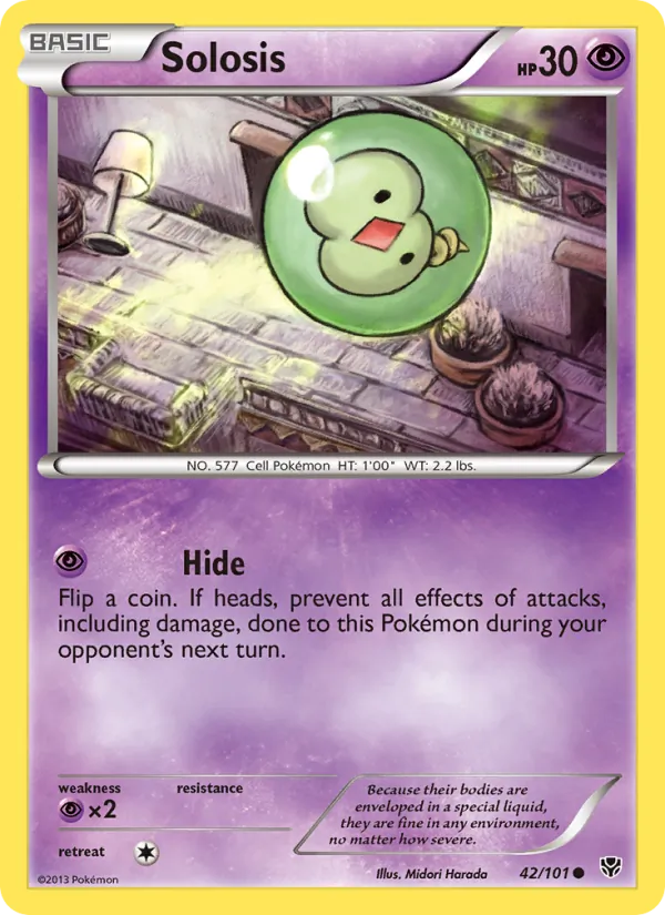 Solosis #42 – Plasma Blast card