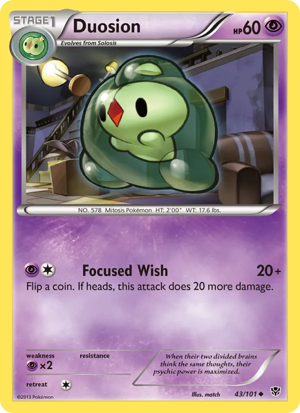 Duosion #43 – Plasma Blast card