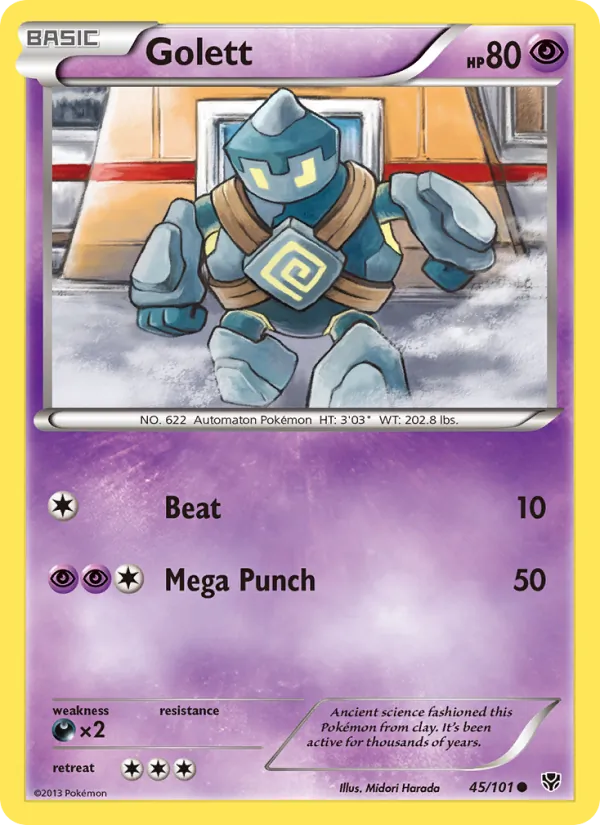 Golett #45 – Plasma Blast card