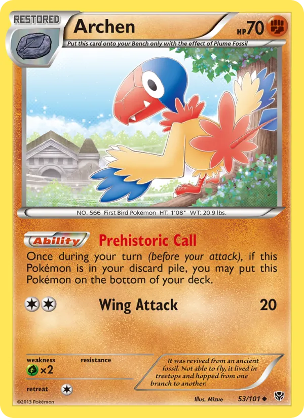 Archen #53 – Plasma Blast card