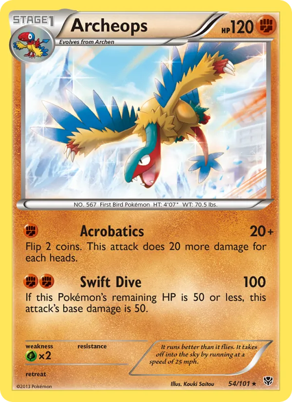 Archeops #54 – Plasma Blast card
