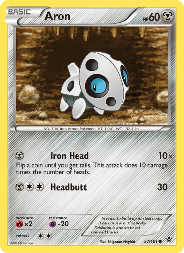 Aron #57 – Plasma Blast card