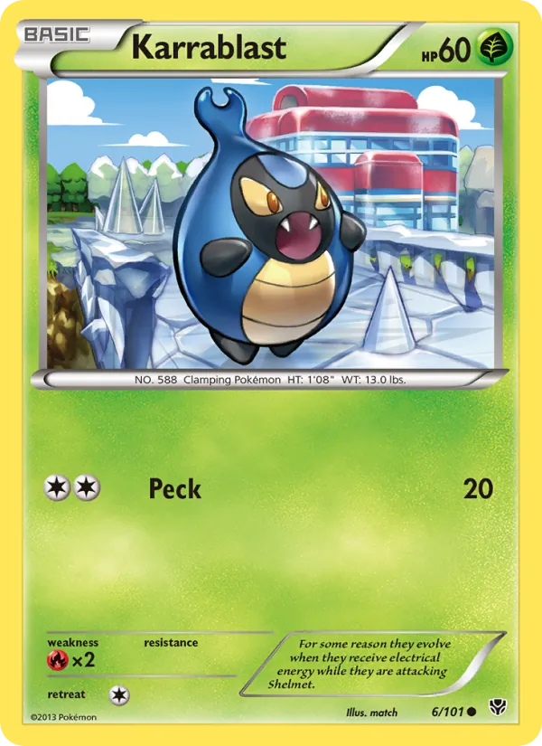 Karrablast #6 – Plasma Blast card