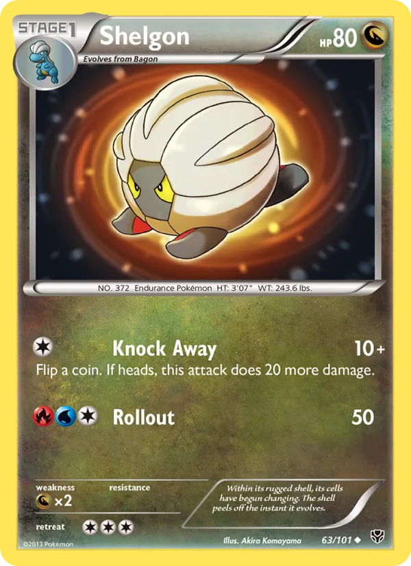 Shelgon #63 – Plasma Blast card
