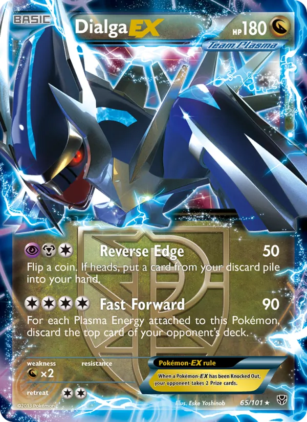 Dialga-EX #65 – Plasma Blast card