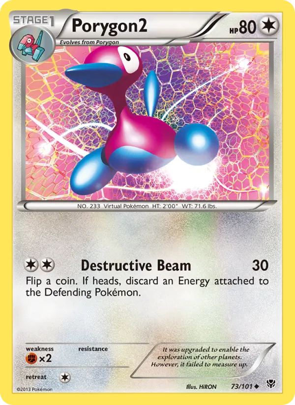 Porygon2 #73 – Plasma Blast card