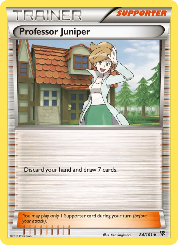 Professor Juniper #84 – Plasma Blast card
