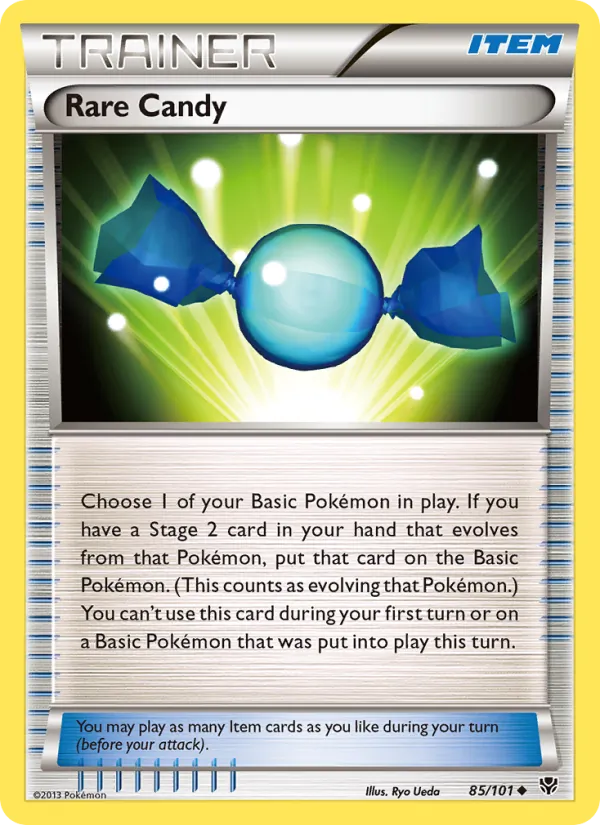 Rare Candy #85 – Plasma Blast card