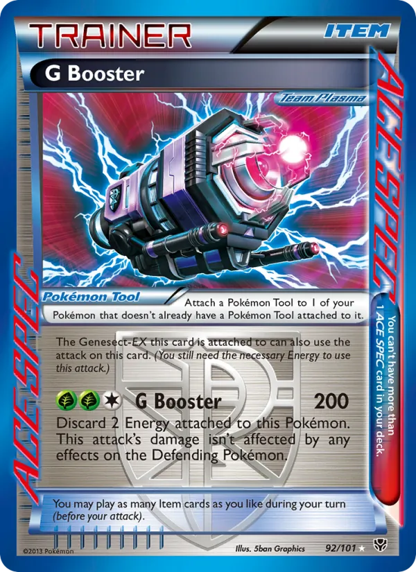 G Booster #92 – Plasma Blast card