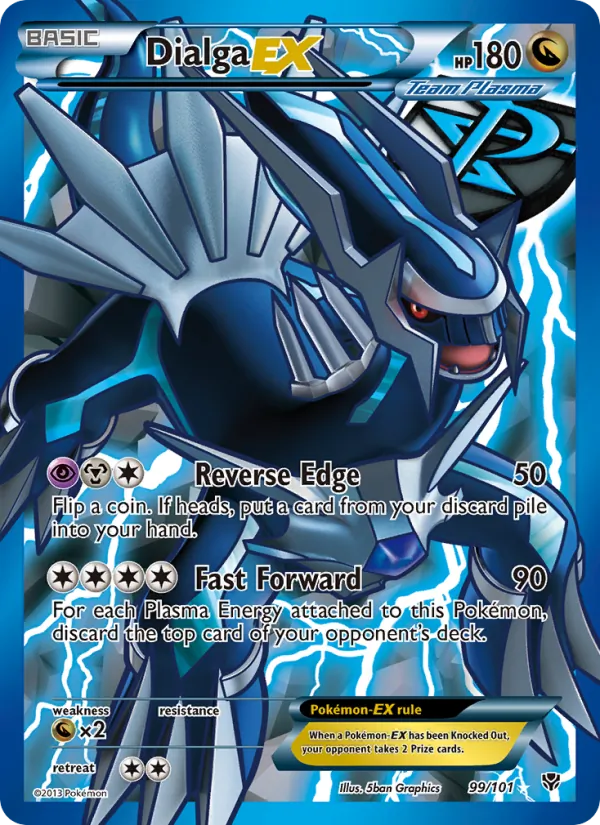 Dialga-EX #99 – Plasma Blast card