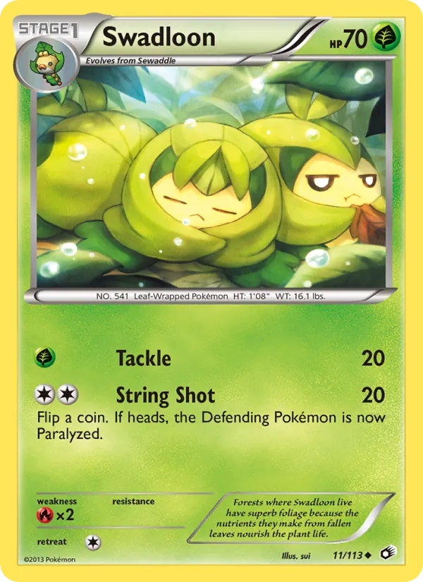 Swadloon #11 – Legendary Treasures card