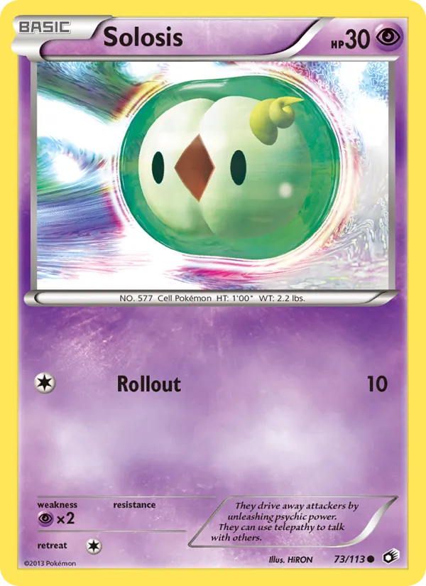 Solosis #73 – Legendary Treasures card