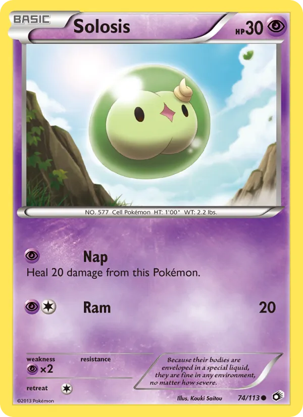 Solosis #74 – Legendary Treasures card